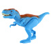Dinosaurus T-Rex plast 18cm na batérie so zvukom so svetlom