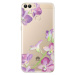 Odolné silikónové puzdro iSaprio - Purple Orchid - Huawei P Smart