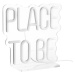 NEON VIBES LED Neónové svetlo s USB "Place To Be"