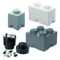 LEGO® Úložné boxy Multi-Pack 4 ks čierna, biela a šedá