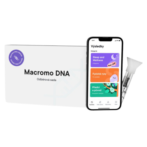 MACROMO DNA Lifestyle - genetický test pre zdravý životný štýl