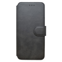 Diárové puzdro na Motorola Moto G8 Power Lite Leather Book čierne
