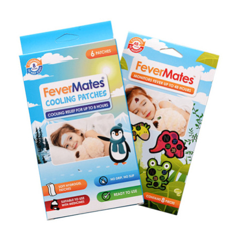 FeverMates monitors nálepkové teplomery pre deti 8 ks