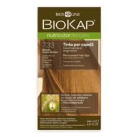 BIOKAP Nutricolor delicato farba na vlasy 7.33+ blond zlatá pšenica 140 ml