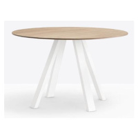 PEDRALI - Stôl ARKI 5/2 - vonkajší s kovovou podstavou