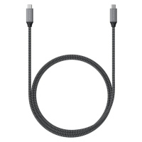 Satechi USB4 C-To-C Braided Cable 40 Gbps 80cm - Grey