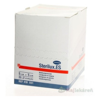 STERILUX ES kompres sterilný,so založenými okrajmi  (5x5cm) 25x2 (50 ks)