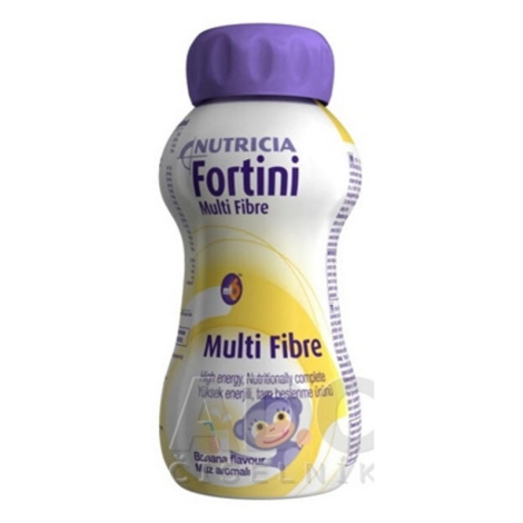 FORTINI Multifibre pre deti s príchuťou banánovou 200 ml