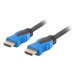 LANBERG HDMI M/M 2.0 kábel 7.5M 4K CU čierny