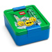Modrý box na desiatu so zeleným vekom LEGO® Iconic