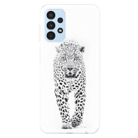 Odolné silikónové puzdro iSaprio - White Jaguar - Samsung Galaxy A13