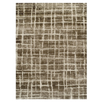 KONDELA Stellan koberec 160x235 cm béžová / hnedá
