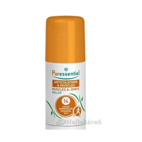 PURESSENTIEL Roll-on na svaly a kĺby 75 ml