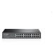 tp-link TL-SF1024D, 24 port Rack Switch, 24x 10/100M RJ45 ports, 13" rack-mountable, steel case