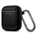 Spigen puzdro Rugged Armor pre Apple Airpods - Matte Black