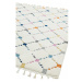 Béžový koberec Asiatic Carpets Criss Cross, 80 x 150 cm