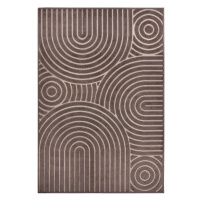 Hnedý koberec 160x235 cm Iconic Wave – Hanse Home
