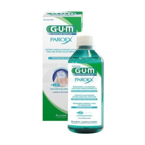 GUM PAROEX (CHX 0,06 %) ústna voda 500ml