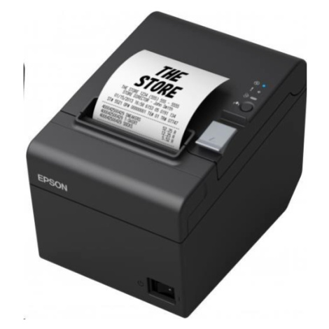 Epson TM-T20III, pokladničná tlačiareň, USB/LAN, 8 dots/mm (203 dpi), rezačka, čierna