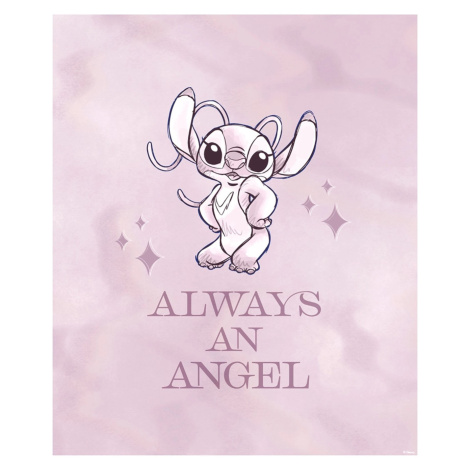 Komar Plagát Stitch Always an Angel 30 x 40 cm
