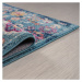 Luxusný koberec, 200 x 290 cm, modrý mix
