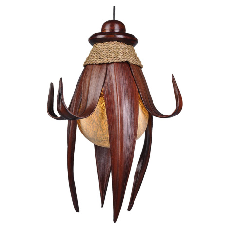 Exotická závesná lampa Karima Woru
