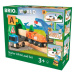 Brio World 33878 Vláčikodráha štartovacia súprava nákladný vlak