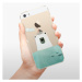 Odolné silikónové puzdro iSaprio - Bear With Boat - iPhone 5/5S/SE