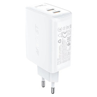 Nabíjačka Wall charger Acefast A29 PD50W GAN, 2x USB-C, 50W (white)