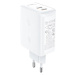 Nabíjačka Wall charger Acefast A29 PD50W GAN, 2x USB-C, 50W (white)