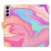 Flipové puzdro iSaprio - Abstract Paint 07 - Samsung Galaxy S22 5G
