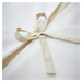 Biele obliečky na jednolôžko 135x200 cm Milo Bow – Catherine Lansfield