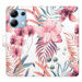 Flipové puzdro iSaprio - Pink Flowers 02 - Xiaomi Redmi Note 13