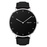 GARETT ELECTRONICS Smartwatch Verona strieborné inteligentné hodinky s čiernym remienkom