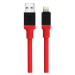 Tactical Fat Man Cable USB-A/Lightning 1m Red