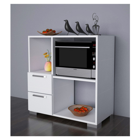 Kuchyňská skříňka Ece 80 cm bílá Kalune Design