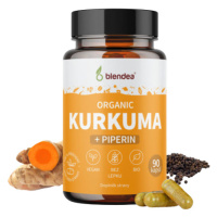 BLENDEA BIO Kurkuma+ Pipperin 90 kapsúl