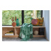 Zelený pléd na jednolôžko 130x200 cm Styles - Villa Collection