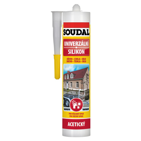 Soudal Univerzálny silikón 280 ml béžový