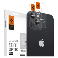 Spigen Glass tR EZ Fit Optik Pro 2 Pack tvrdené sklo na fotoaparát iPhone 15/15 Plus/14/14 Plus 