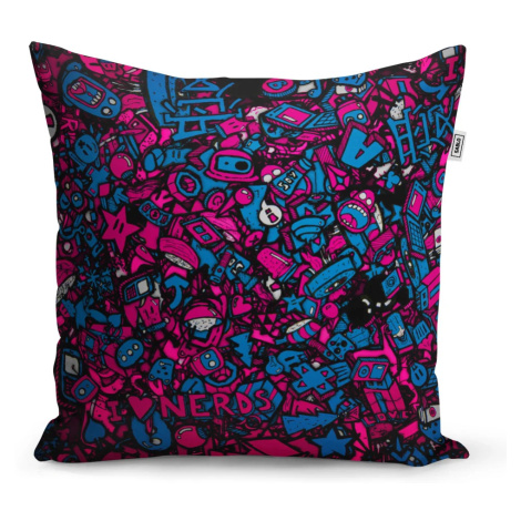 Vankúš Kreslené obrázky - 60x60 cm