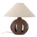 Krémová stolová lampa s textilným tienidlom (výška 40,5 cm) Liana – Bloomingville