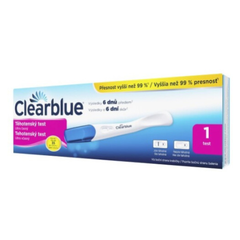 TEHOTENSKÝ TEST Clearblue Ultra včasný 1 kus