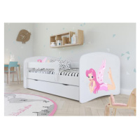 Detská posteľ s vílou - Babydreams 140x70 cm