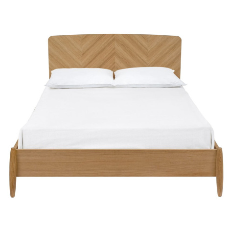 Dvojlôžková posteľ Woodman Farsta Herringbone, 180 × 200 cm