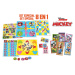 Spoločenské hry Mickey and his Friends Disney 8v1 Special set Educa od 4 rokov v anglickom, fran