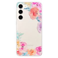 Odolné silikónové puzdro iSaprio - Flower Brush - Samsung Galaxy S23+ 5G