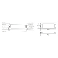 Príjmač RC-V2 (2*5A)