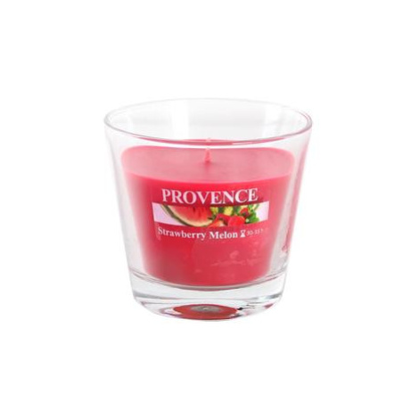 Provence Vonná sviečka v skle PROVENCE 35 hodín jahoda a melón