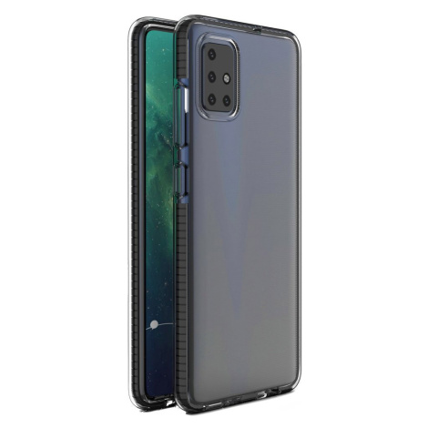 Silikónové puzdro Spring TPU pre Xiaomi Redmi Note 9 Pro/Redmi Note 9S čierne